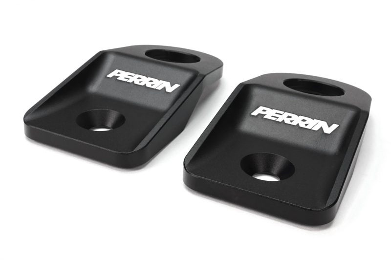 Subaru WRX Radiator Bracket Set - Perrin Performance - Upper - Black - `08-`14 Subaru WRX Radiator Bracket Set - Perrin Performance - Upper - Black - `08-`14